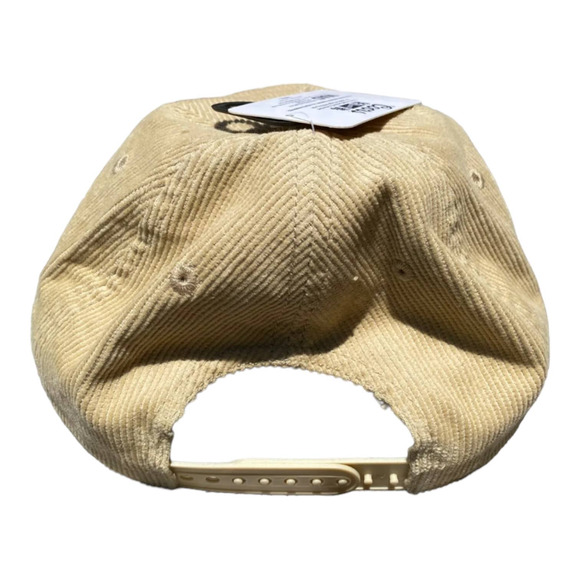 Coors Rocky Mountains Logo Beer Colorado Beige Corduroy Snapback Rope Cap Hat - Picture 12 of 14